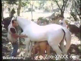 Old-school orgy featuring seductive women and farm animals - Zoo ...