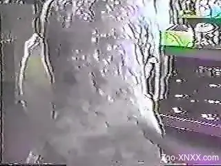 Sex tape of zoophilia with dog fucking mature woman